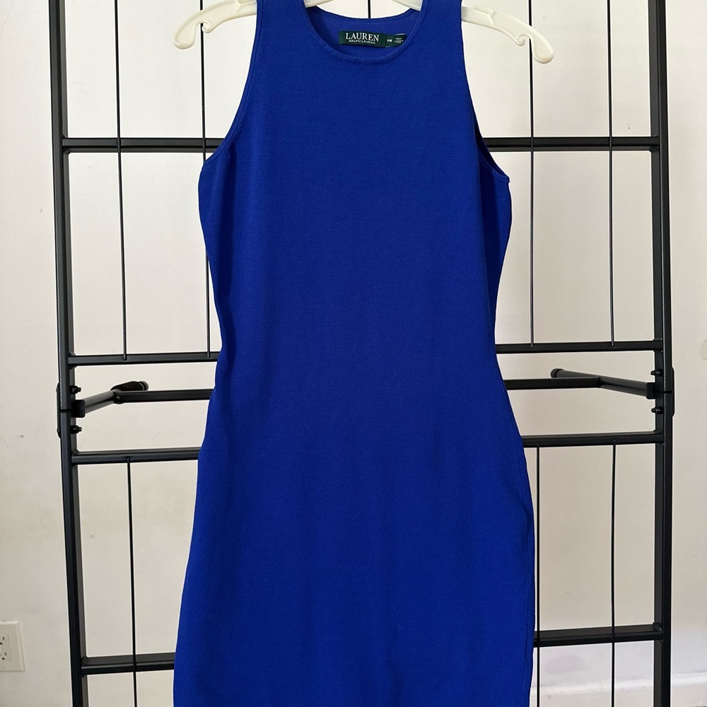 Ralph Lauren Royal Blue Mini Dress